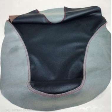 Kulit jok beat bahan mbtech/Sarung jok motor honda all BEAT MBtech original beat karbu abu hitam