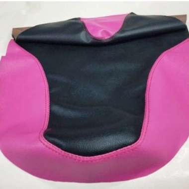 Kulit jok beat bahan mbtech/Sarung jok motor honda all BEAT MBtech original beat karbu pink hitam