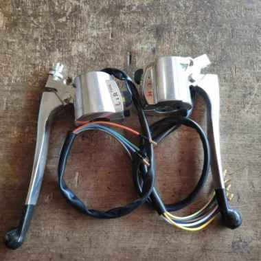 Holder Set Plus Handle Honda S90Z CB100 K2 Japan High Quality Chrome