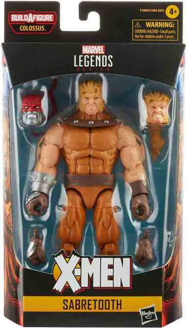Marvel Legends X-Men Series SABRETOOTH Mainan Anak Action Figure Hasbro