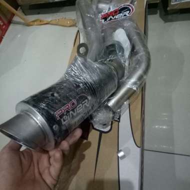 Knalpot proliner carbon tr-1r short khusus untuk yamaha R15 new v3 Multicolor