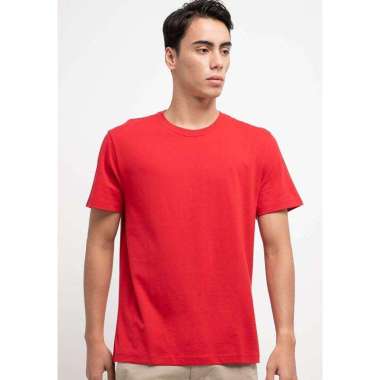 Giordano Men's Crew Neck Tee - Haute Red [0102025024] Haute Red M