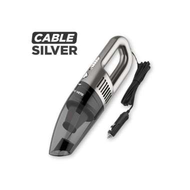 Goto Veto Vacuum Cleaner Alat Penyedot Debu Mobil Portable Wireless Cable SIlver