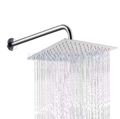 Wall Shower Kotak Slim 10 inch Stainless-Wall Shower Tanam Tembok WS10