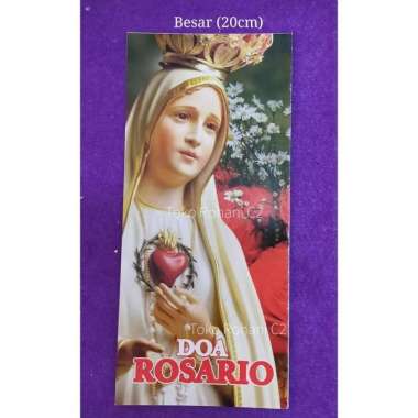 Lembar Doa Rosario - Lembaran Doa Rosario KECIL