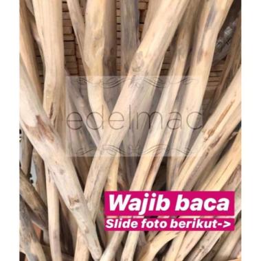 Ranting Kayu Jati 120cm | Ranting Kayu Macrame