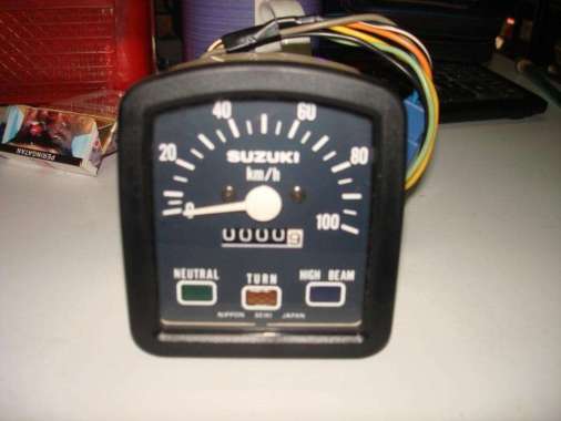 Speedometer Assy Suzuki FR80 Old Original Suzuki Japan Black