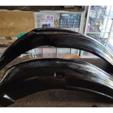 Spakbor Depan Belakang Yamaha DT125 High Quality Black