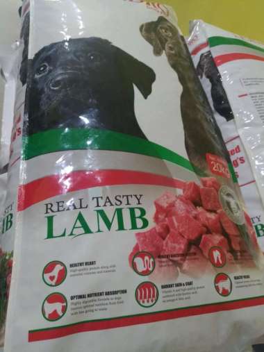 Leandro dog food lamb 20kg made in italy