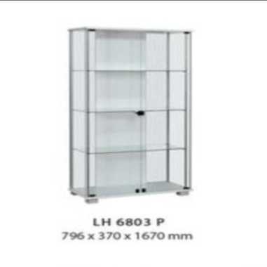 Lemari Hias / Lemari Kaca / Lemari Action Figure Vitrine Series White