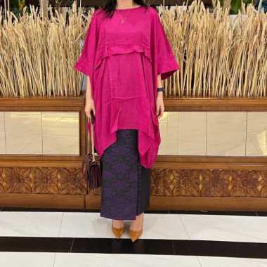 Atasan Dania / Atasan Viscose Polos - Seri 3 Magenta