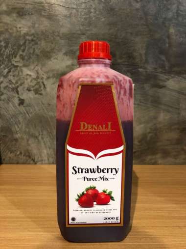 Denali Strawberry Pure Smoothies - 2000 gr