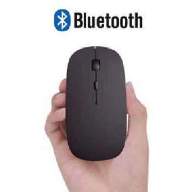 Mouse Wireless Bluetooth Wifi 2in1 Rechargeable Taffware - M8120G CNS Hitam
