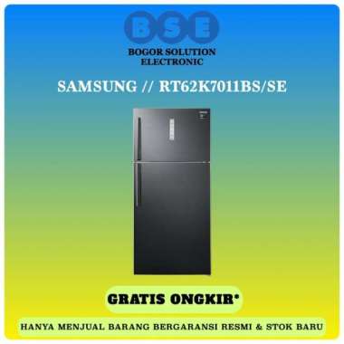 Samsung Kulkas 2 Pintu RT62K7011BS/SE Twin Cooling Plus 620L RT62K7011