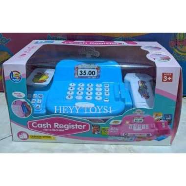 MAINAN ANAK PEREMPUAN CASH REGISTER LK1 MAINAN KASIR KASIRAN