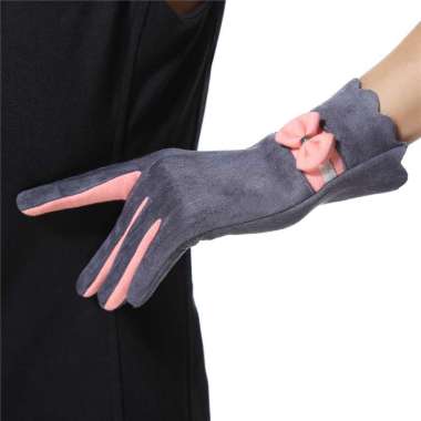 Sarung Tangan Korea Sarung Tangan Akhwat Muslimah / Handsock Manset Abu-abu