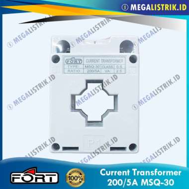 Fort Current Transformer 200/5A MSQ-30 / CT Panel Meter 200 Ampere / 200A MSQ30