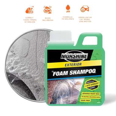 Morshine Shampoo Mobil Sabun Cuci Motor Salju Snow Foam PH Balanced