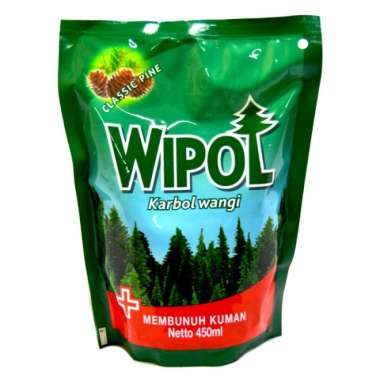 Wipol Karbol Classic Pine Botol 450Ml