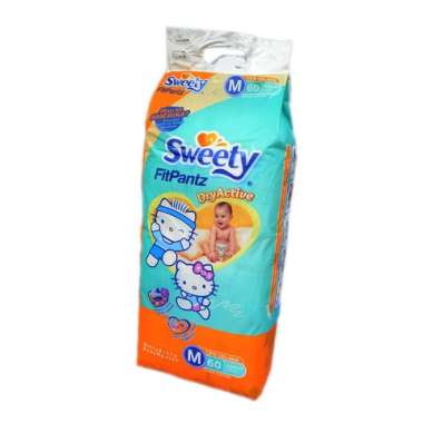 Promo Harga Sweety Silver Pants M60 60 pcs - Blibli