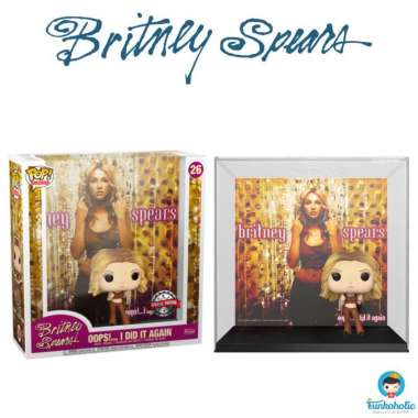 Funko POP! Albums Rocks Britney Spears Oops!... I Did It Again w/ Case