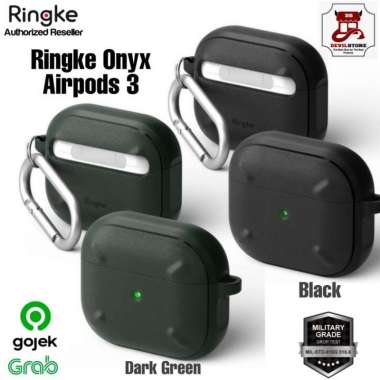 Ringke Onyx Casing Airpods 3 Softcase Airpods 3 Original Case Airpods BLACK
