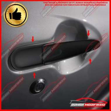 DOOR HANDLE COVER - COVER HANDLE PINTU - TOYOTA AVANZA 2012-ON - BLACK