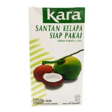 Promo Harga Kara Coconut Cream (Santan Kelapa 1000 ml - Blibli