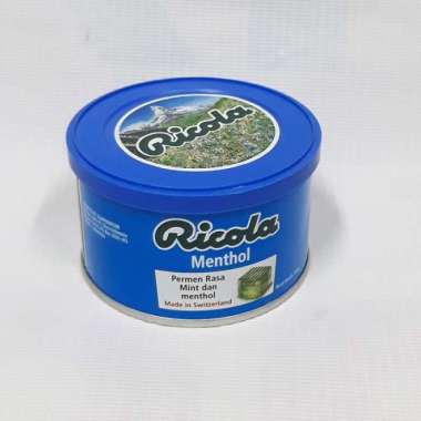 Ricola Permen Menthol Tin 100Gr