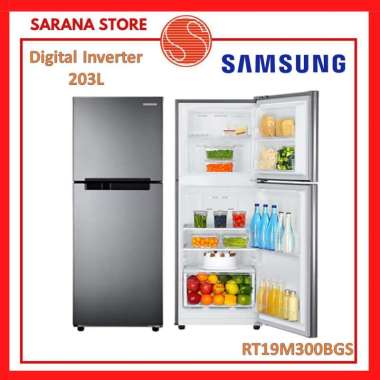 Kulkas Samsung RT19M300BGS 2 Pintu Digital Inverter