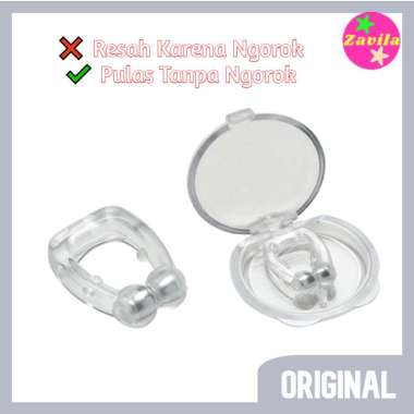Alat Anti Ngorok Dengkur Penghilang Penghenti Peredam Dengkuran Tidur Mendengkur Snore Stopper Stop 
