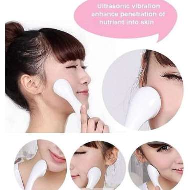 Ion Face Massager Skin beauty Care Setrika alat pijat perawatan Wajah