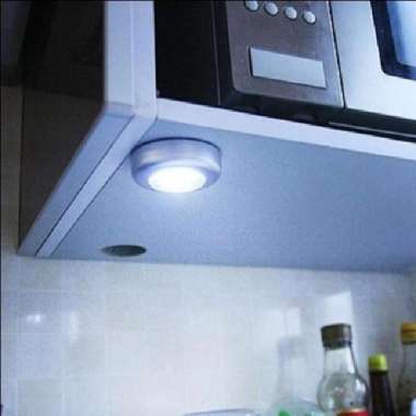 stick touch lamp click led lampu emergency tempel dapur lemari mobil