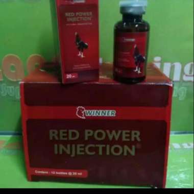 Red Power Winner Injection Vitamin Doping Tenaga Suntik Ayam Tarung