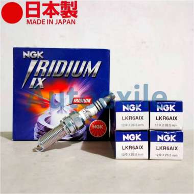 Busi Mobil NGK IRIDIUM IX LKR6AIX Made in Japan Agya Ayla Wigo Sigra Hi Max Pick Up