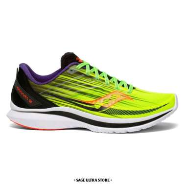 Sepatu Lari Running Saucony Kinvara 12 Men Pria Original 43 Jaune Choir
