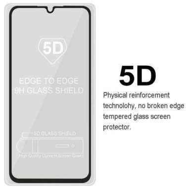 5D Tempered Glass Warna Redmi Note 7 AntiGores Kaca REDMI NOTE 7