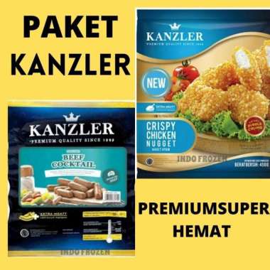 PAKET KANZLER NUGGET CRISPY + KANZLER SOSIS / PAKET PREMIUM KANZLER