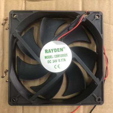 Cooling Fan DC 12cm x 12 cm 24V (Kipas Pendingin 24 Volt)
