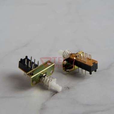 Saklar DPDT 2x3 (6 Pin On Off Push Switch)