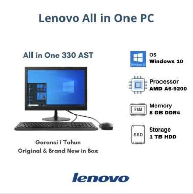 LENOVO ALL IN ONE AIO330-A6-4GB