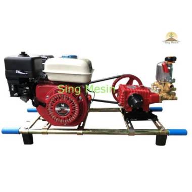 Mesin Cuci Mobil Motor Bensin Bamboo 5.5 HP Complete Power Sprayer Set