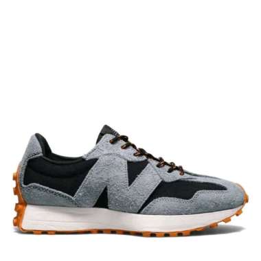 Sepatu Sneakers New Balance MS327 Classic Black Suede Original 43