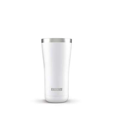 Zoku White 20oz PC 3in1 Tumbler - Botol Minuman Panas, Botol Minum Kopi, Teh , Gelas Minum Panas, Bo