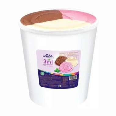 Promo Harga Aice Ice Cream Bucket Chocolate 8000 ml - Blibli