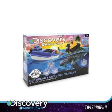 Discovery Mindblown DIY Solar Land & Sea Vehicle Panel Robot