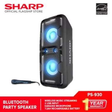 Speaker Portable Audio Sharp PS930 BlueTooth Khusus Bogor