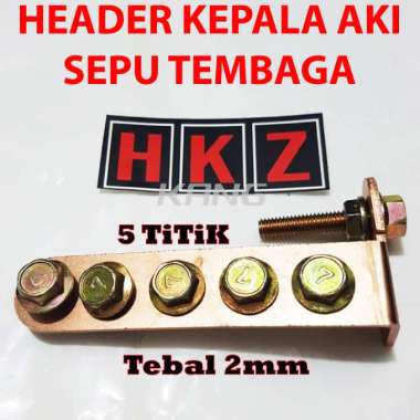 Header Kabel Grounding Kepala Aki Accu Mobil Sepu Tembaga HKZ 5 TiTiK