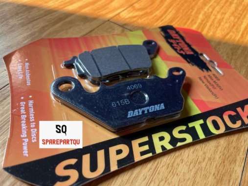 DISPAD KAMPAS REM DEPAN BELAKANG NMAX DAYTONA SUPERSTOCK Depan