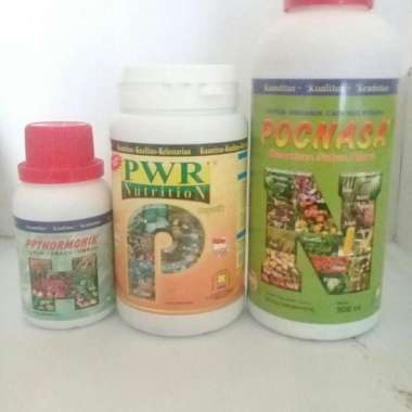 Paket Pupuk Buah Tabulampot Poc Nasa Hormonik Powernutrition
